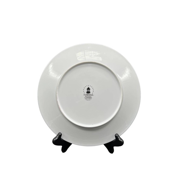 Fairfield Fine China Vanessa Pattern 5 Piece Place Setting Tulip & Iris - Picture 7 of 7